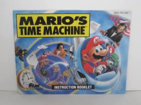 Marios Time Machine - NES Manual
